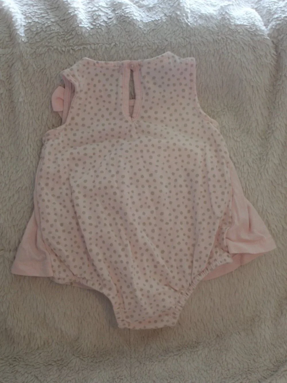 Lot of 4 Baby Girl Rompers 0-3 Months